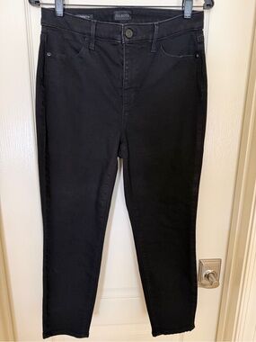 TALBOTS BLACK JEGGING CROP SIZE 8 VGUC